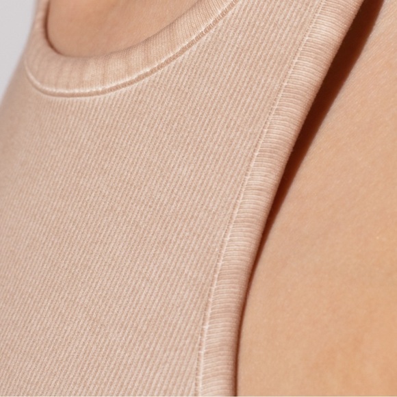 NWT All Saints Jamie Bodysuit in London Stone White Size 10 - Picture 9 of 10